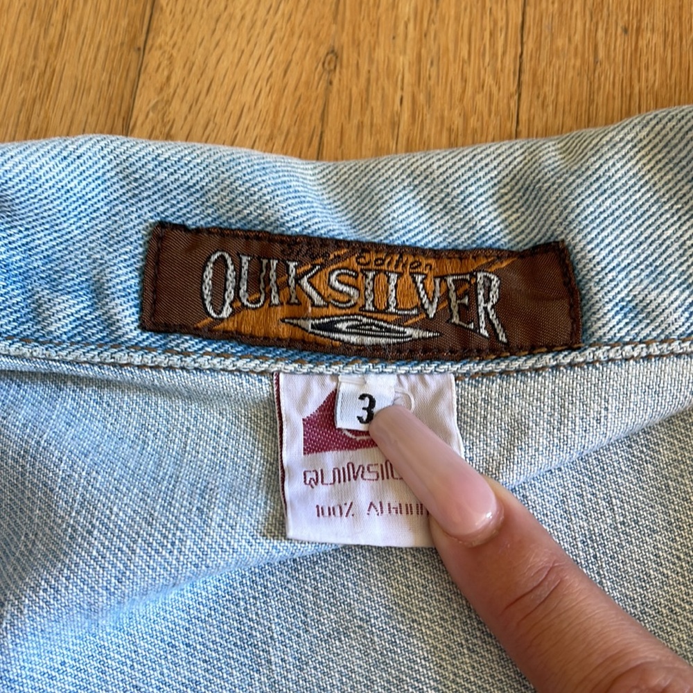 Quicksilver Vintage Jean Jacket - Picture 3 of 3